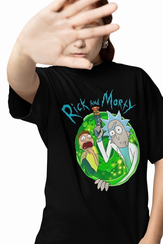 Rick And Morty Oversized T-Shirts for Bold Streetwear
