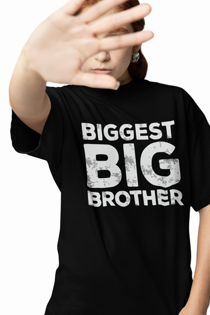 Biggest Big Brother Oversized T-Shirt Fun Graphic Streetwear