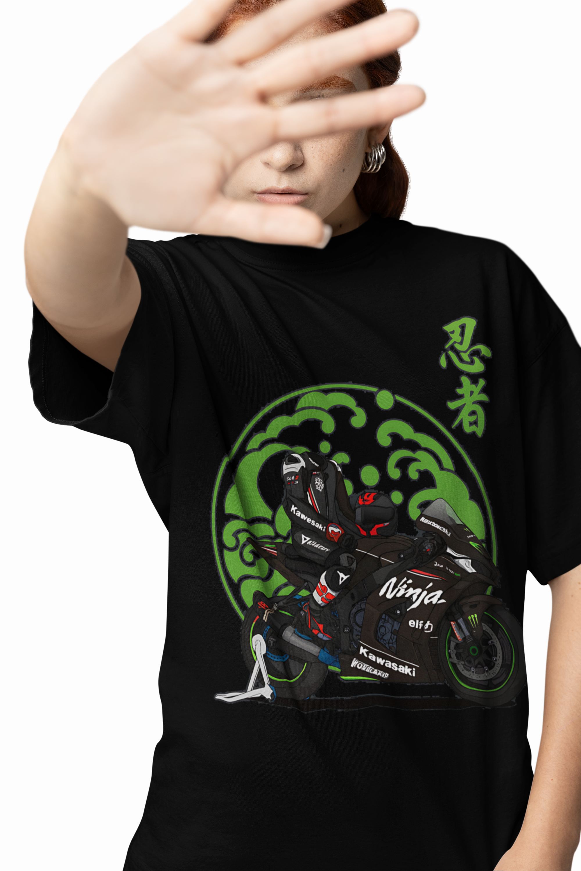 Ninja Rider Oversized T-Shirts