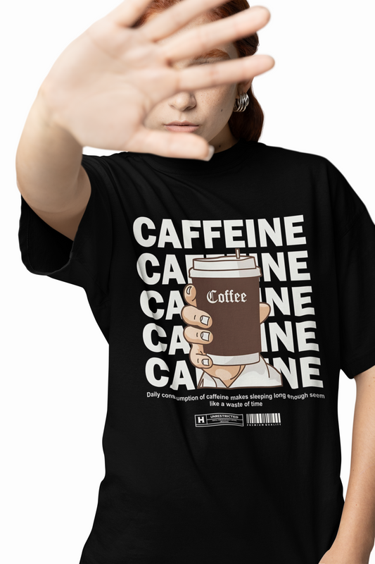 Daily Coffee Oversized T-Shirts