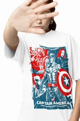 Winter Soldier Oversized T-Shirts