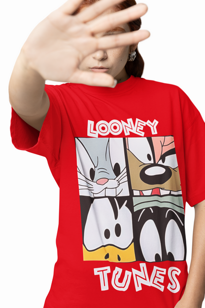 Looney Boxed Legends Oversized T-Shirt – Classic Cartoon