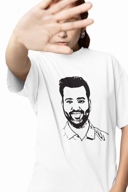 Hitman Face Oversized T-Shirts