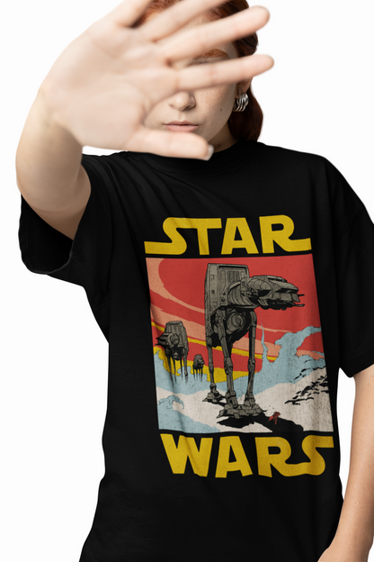 AT-AT Star Wars Oversized T-Shirts Iconic Galactic Streetwear