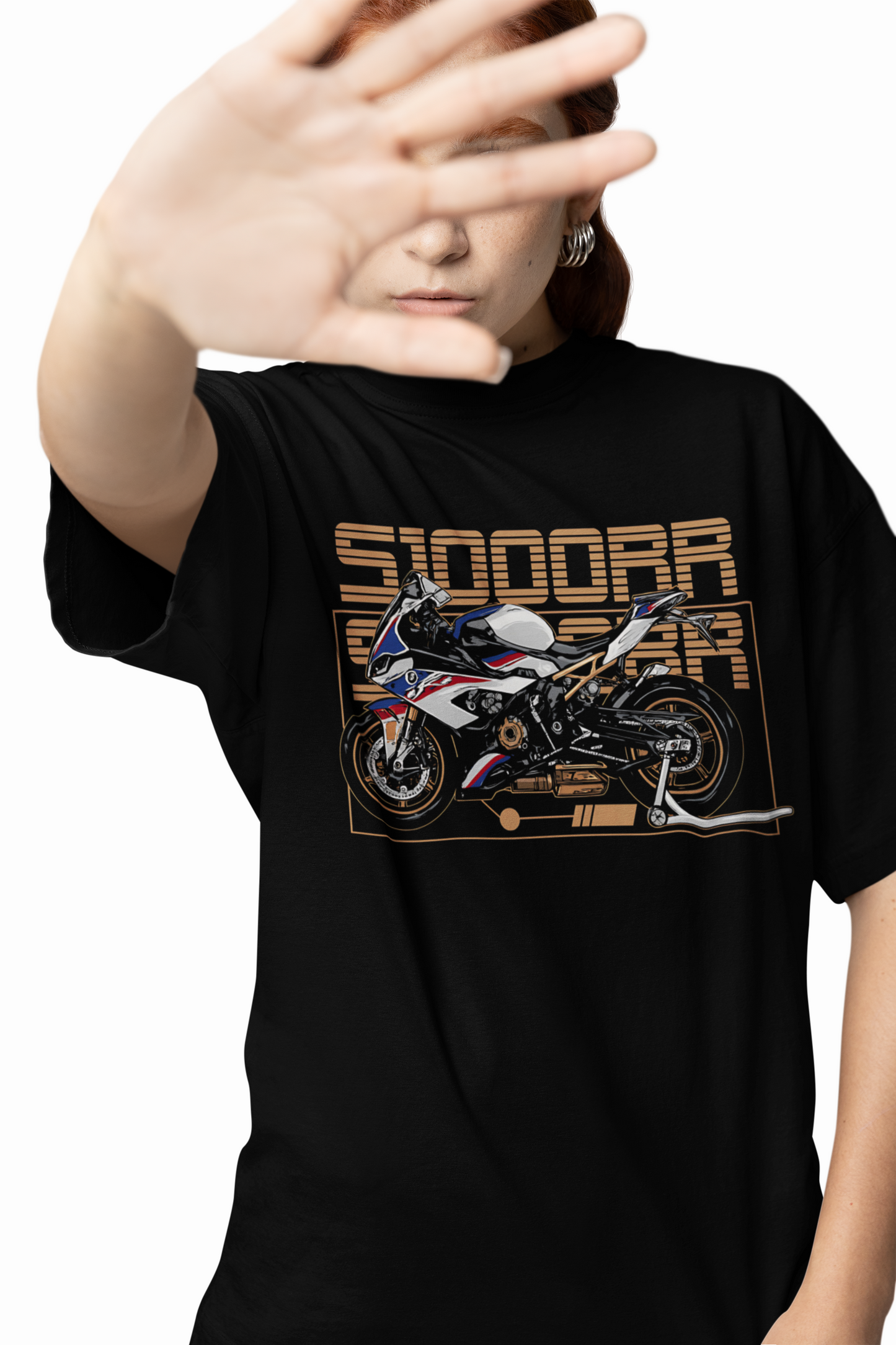 KTM 1290 Black Oversized T-shirt Relaxed Fit Casual Wear