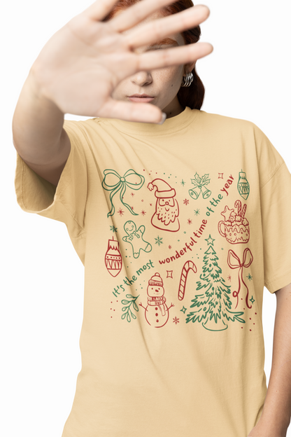 Wonderful Time Oversized T-Shirt for Relaxed Daily Fashion