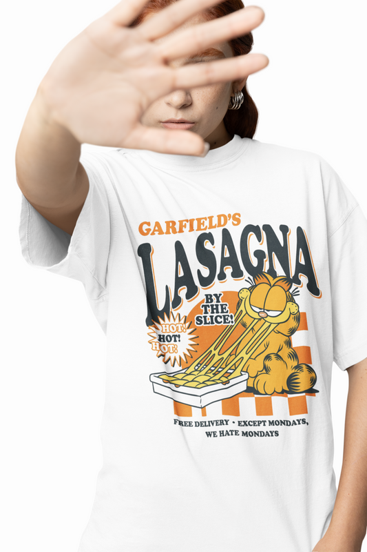 Lasanga Garfields Oversized T-Shirts