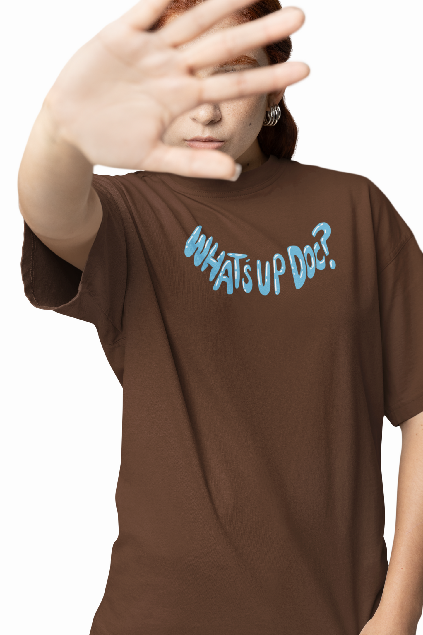 What's Up Doc Oversized T-Shirt for Relaxed Daily Comfort