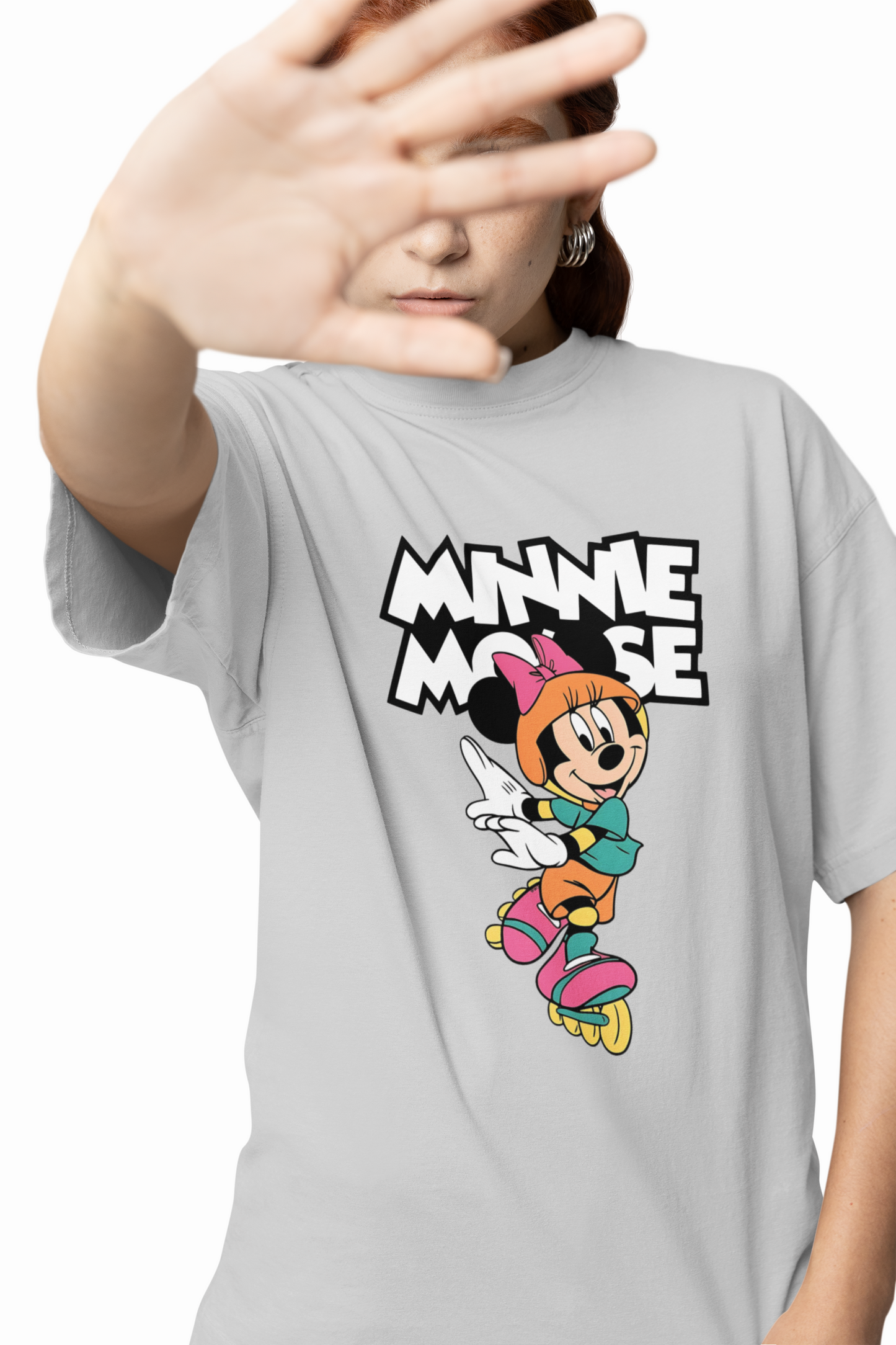 Micky Cartoon Oversized T-Shirts