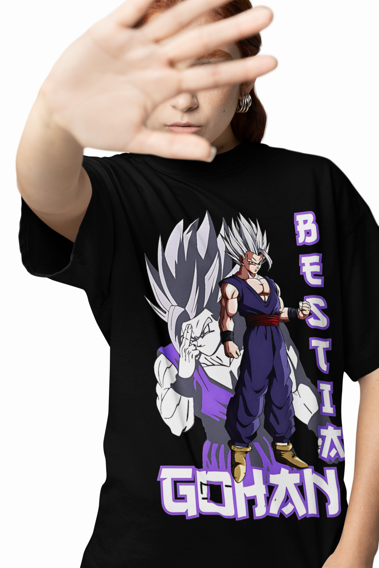 Gohan Oversized T-Shirts Comfortable & Stylish Anime Wear