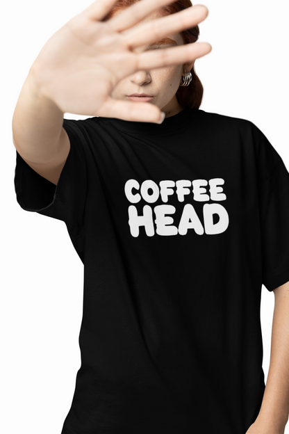 Coffee Head T Shirts Stylish Premium Casual Everyday Wear Fit