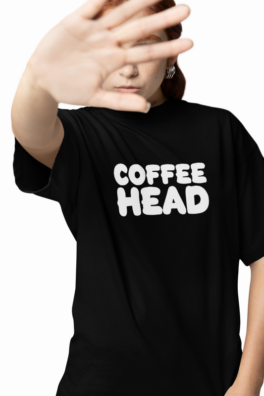 Coffee Head Oversized T-Shirts