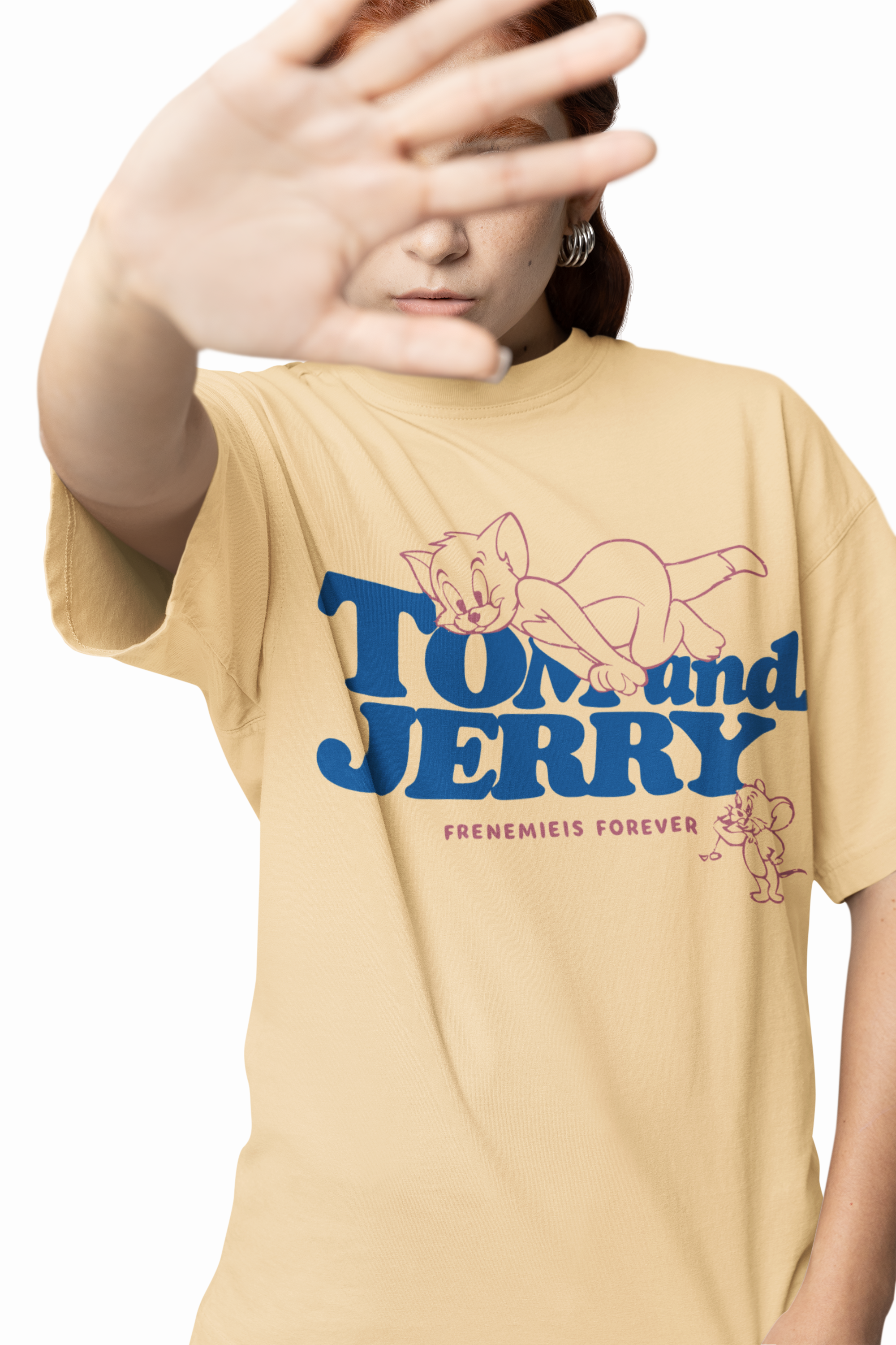 Frenemieis Forever Oversized T-Shirts