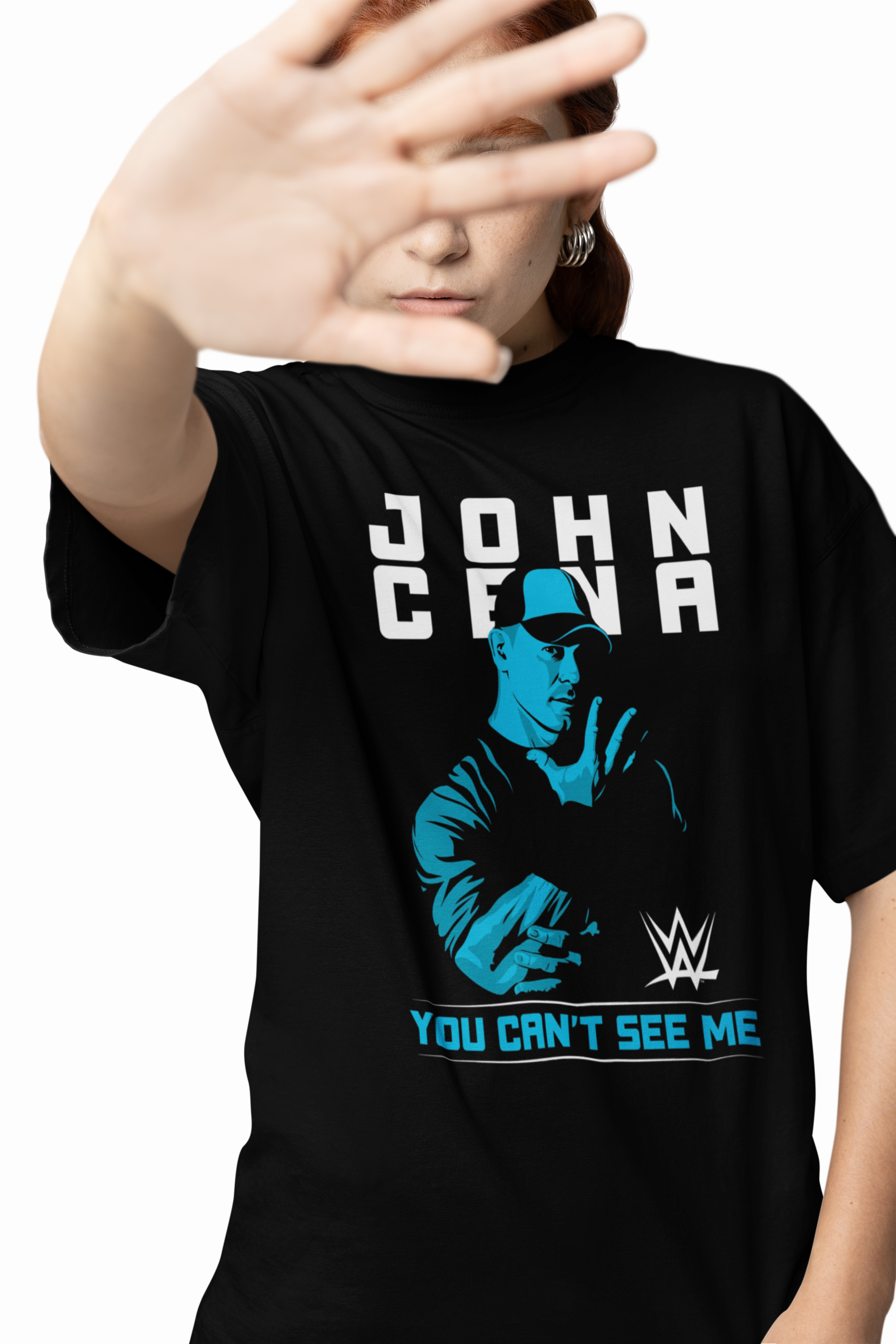 You Can't See Me Oversized T-Shirts