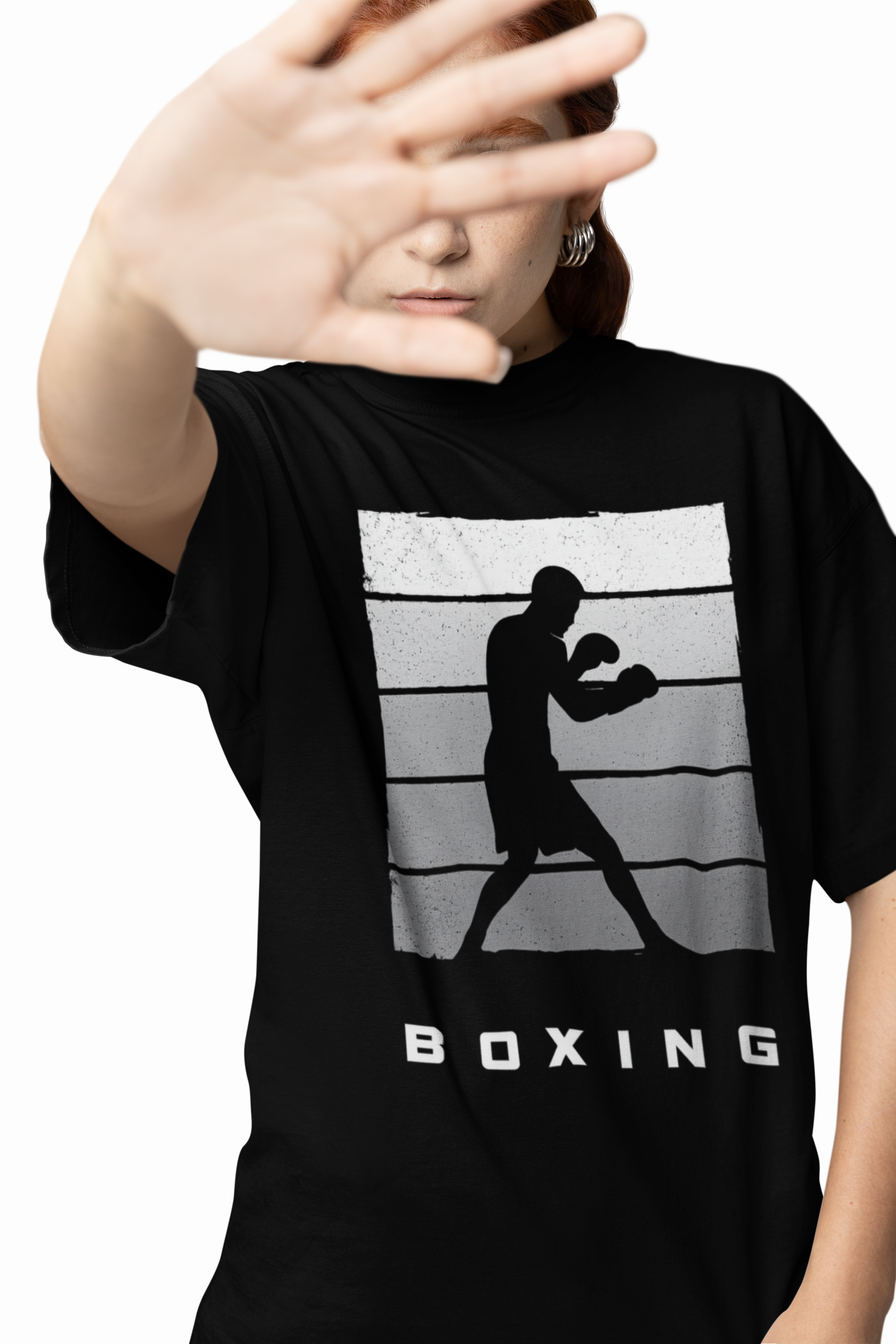 Boxing Oversized T-Shirts