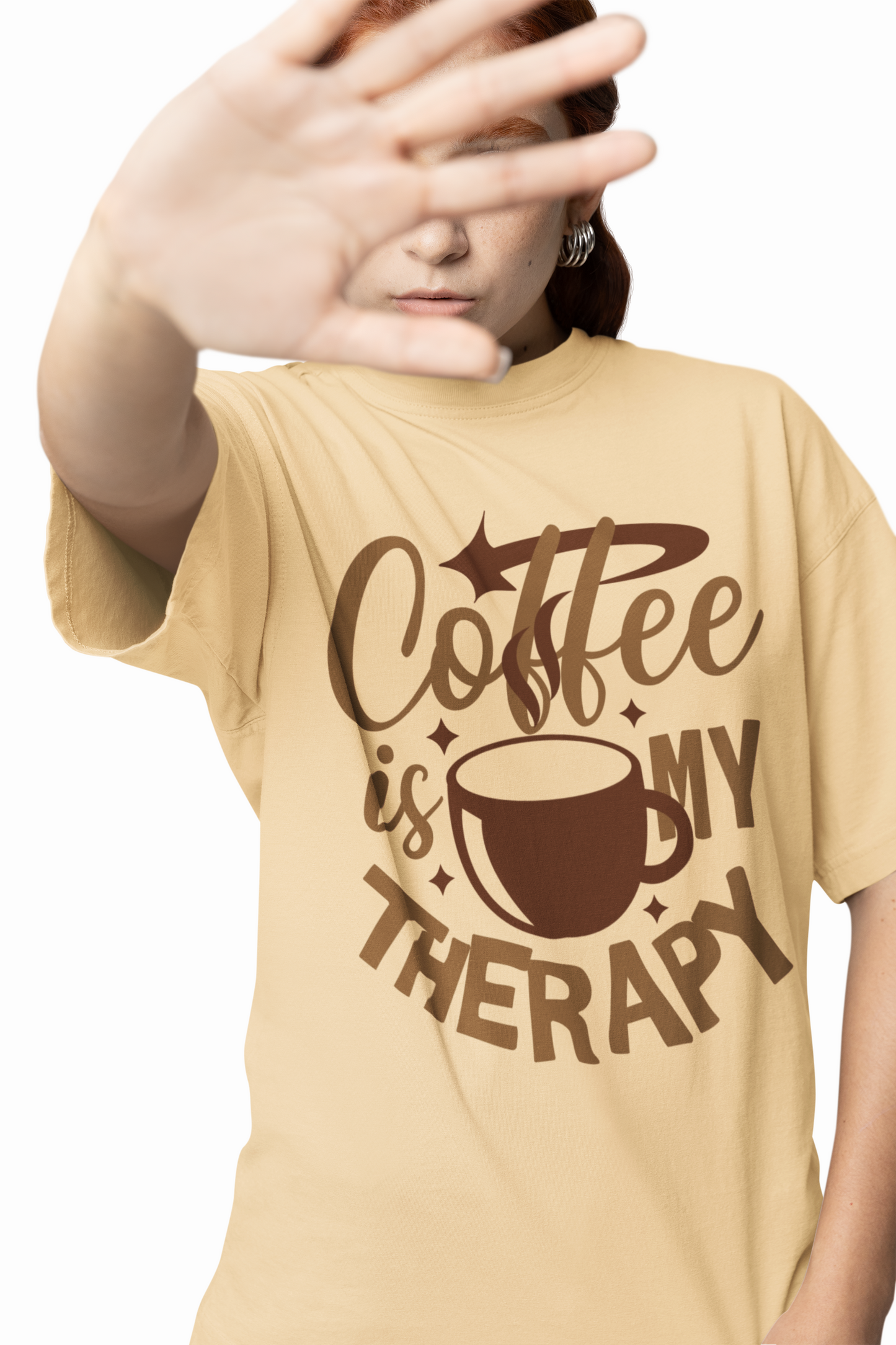 Coffee Therapy T Shirts Stylish Premium Casual Everyday Wear