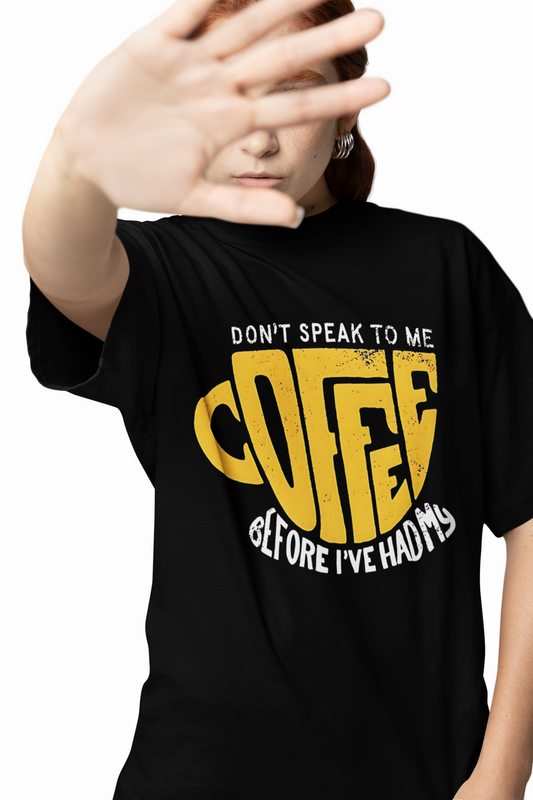 Don't Speak Oversized T-Shirts