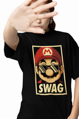 Mario Swag Oversized T-Shirts