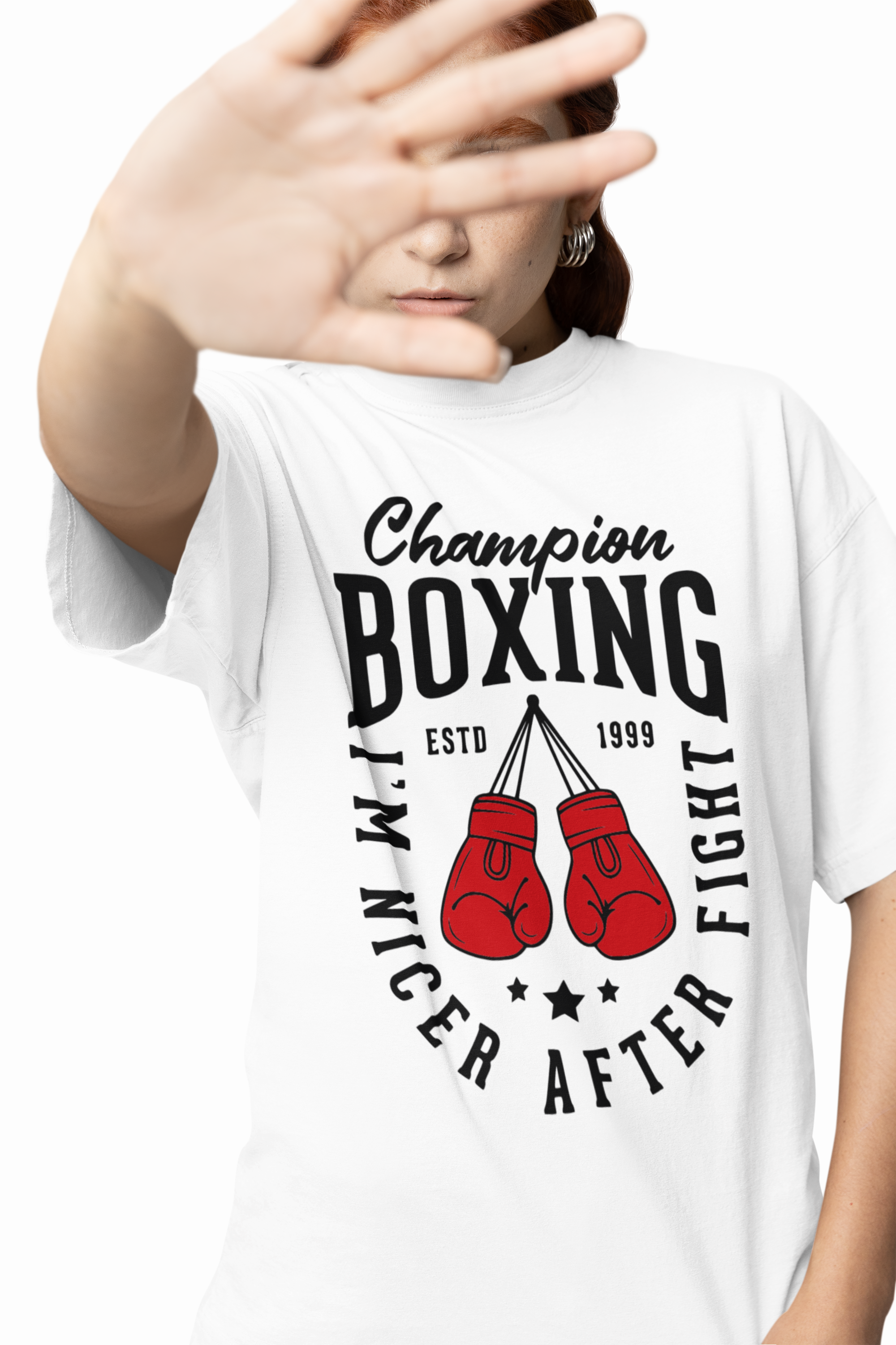 Champion Boxing Oversized T-Shirts