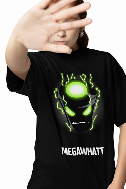 Megawatt Oversized T-Shirts – Bold Electric Streetwear