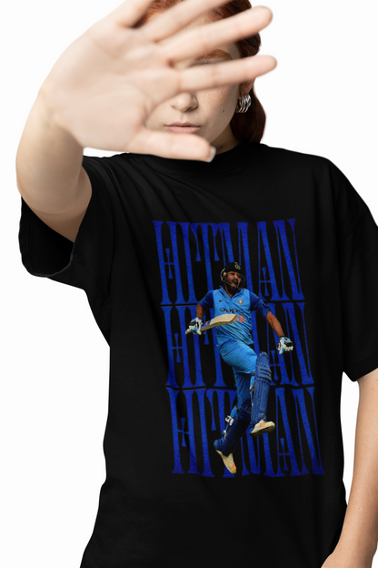 Hitman Rohit Oversized T-Shirts