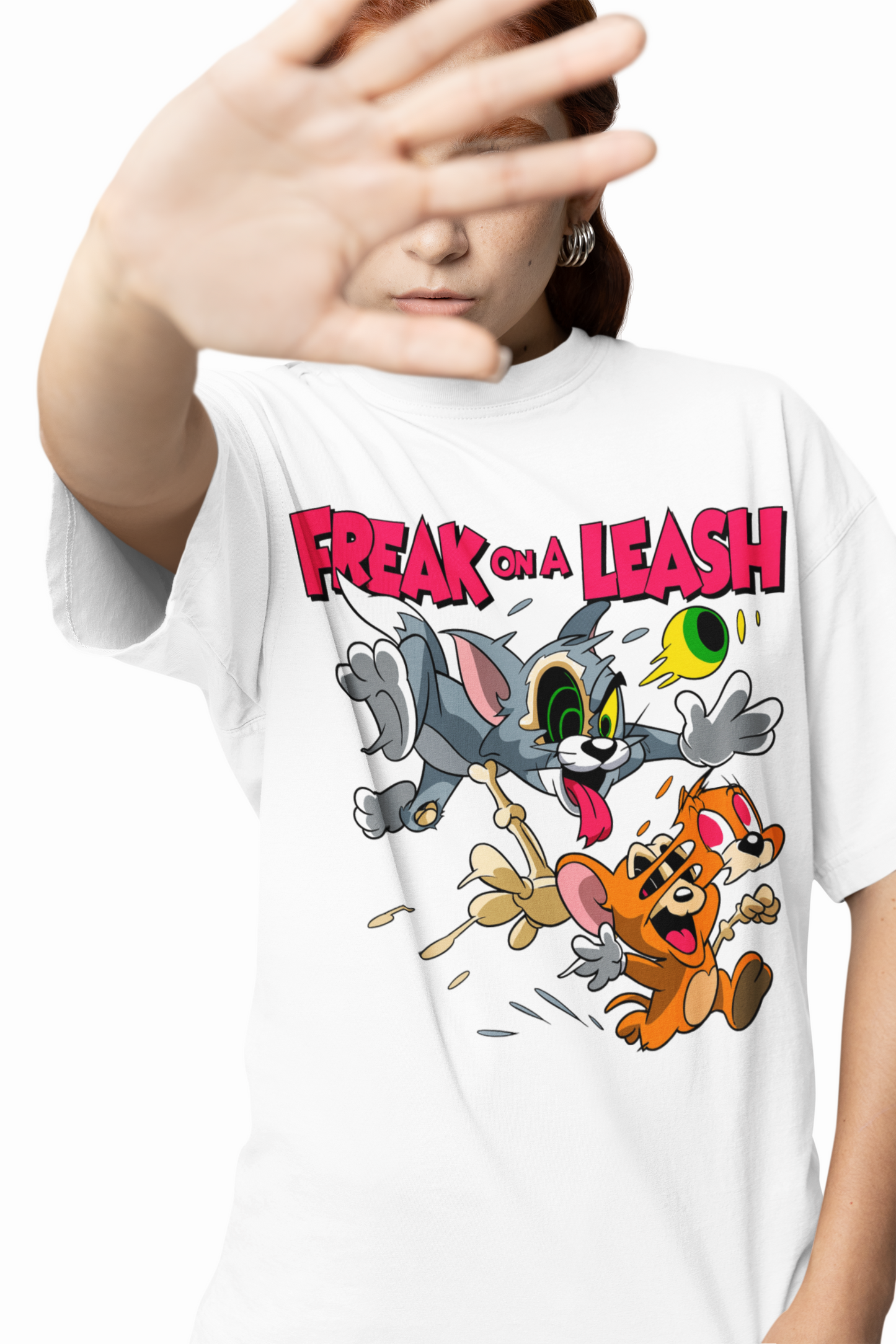 Freak On A Leash Oversized T-Shirts – Bold Streetwear Tee