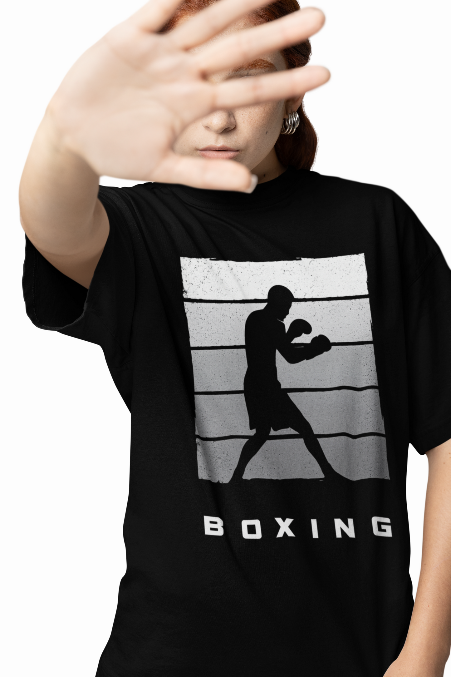 Boxing Oversized T-Shirts