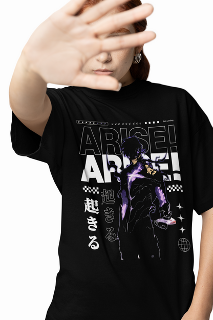 Arise Oversized T-Shirts Stylish Casual Streetwear t-shirt