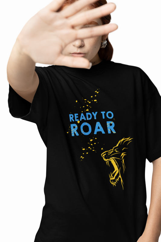 Ready To Roar Oversized T-Shirts