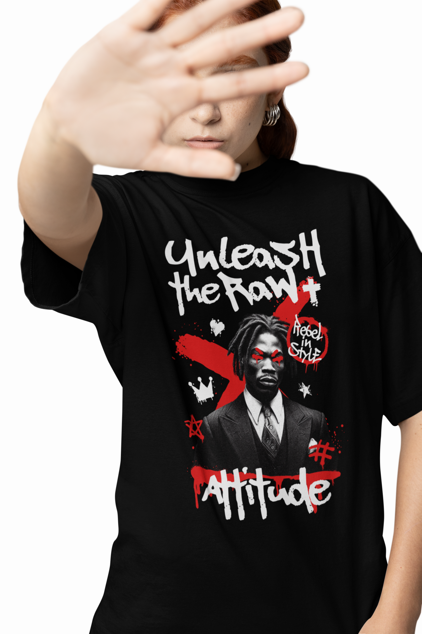 Raw Attitude Oversized T-Shirts