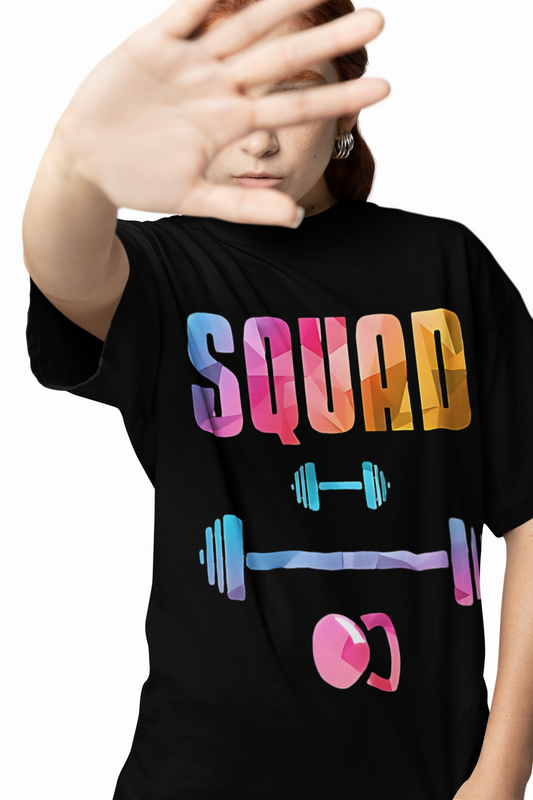 Squad Oversized T-Shirts – Bold Graphic Streetwear Style