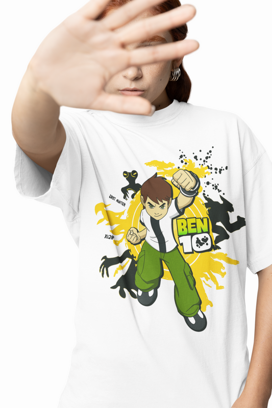 Ben 10 Alien Forms Oversized T-Shirts