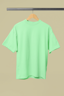 Bulk Unisex Oversized T-shirt In Saga Green Best For Custom Designs