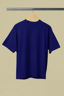 Bulk Unisex Oversized T-shirt In Navy Blue Best For Custom Designs