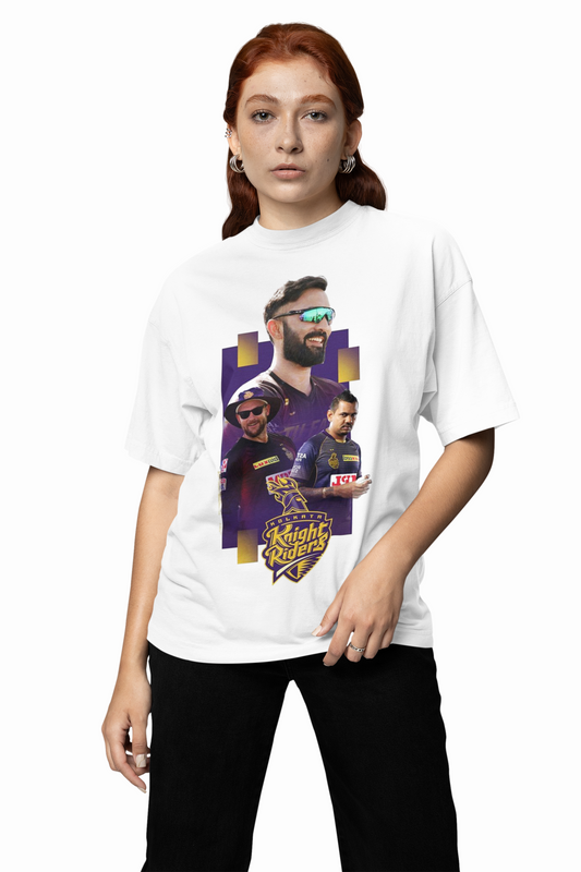 KKR Team Player Oversized T-Shirts