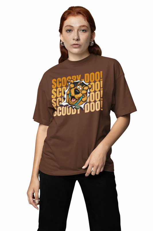 Scooby Doo Cartoon Oversized T-Shirt Trendy Cartoon Streetwear