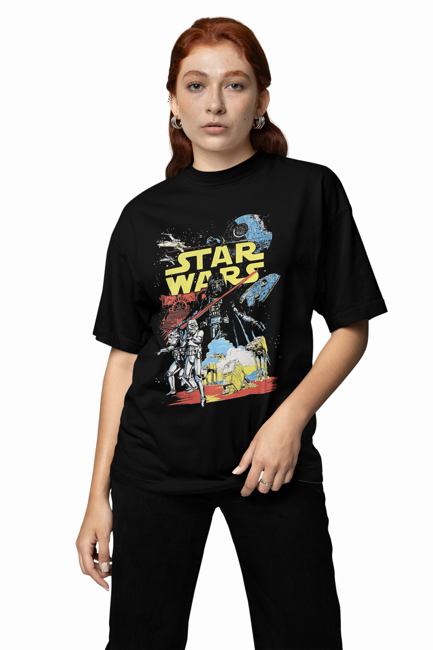 Star Wars Graphic Oversized T-Shirts – Galactic Streetwear
