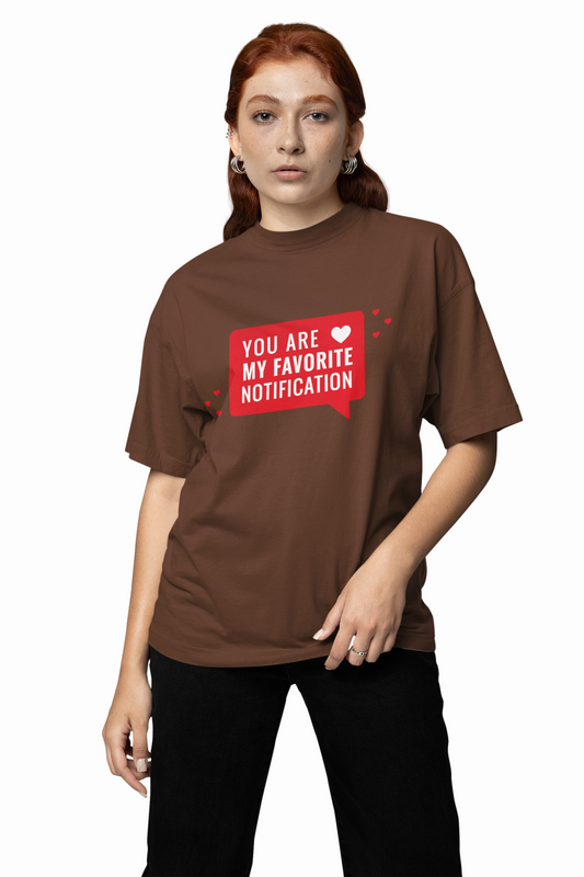 I Like You Oversized T-Shirt Bold Streetwear with Relaxed Fit