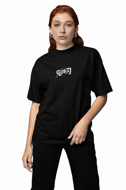 Demon Slayer Street Oversized T-Shirt Anime Meets Urban Drip