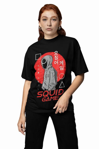 Squid Game Zone Oversized T-Shirt – Fearless Graphic Tees