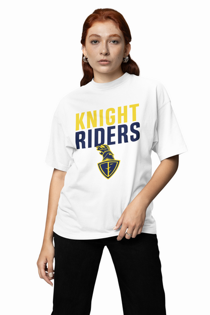 Team Knight Riders Oversized T-Shirts