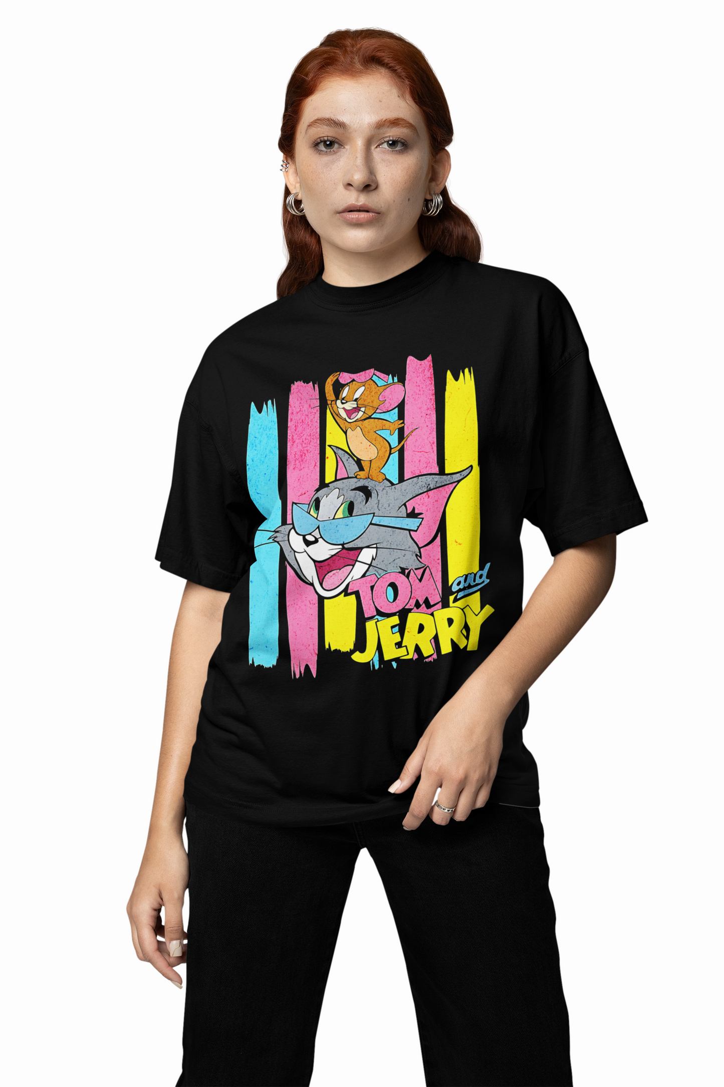 Summer Week Tom And Jerry Oversized T-Shirt Streetwear Style