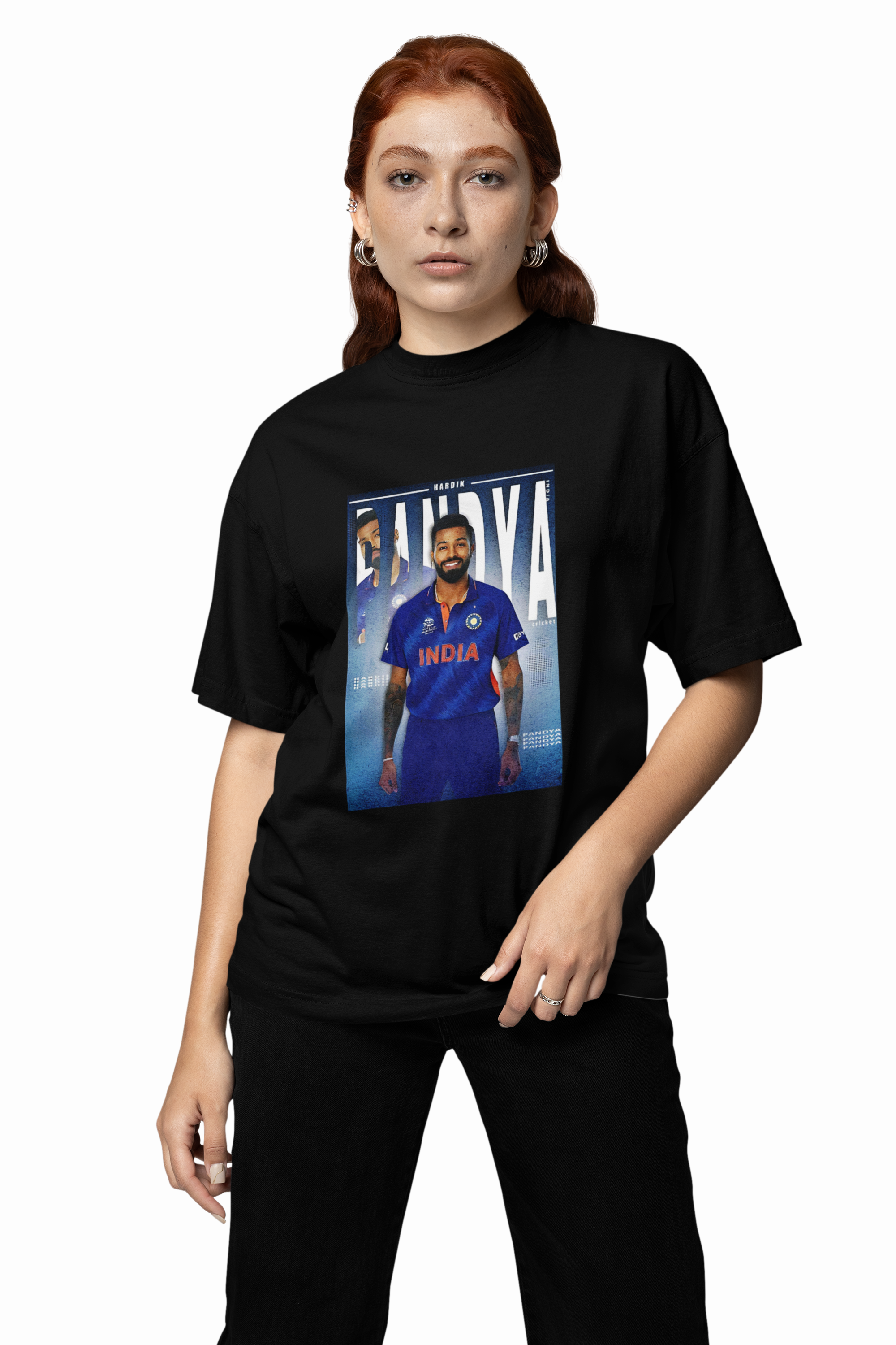 Indian Hardik Oversized T-shirts