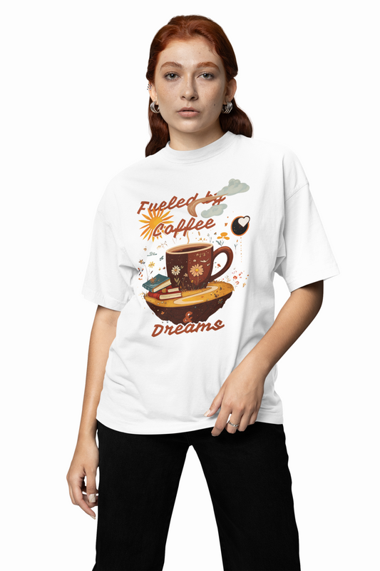 Coffee Dreams Oversized T-Shirts