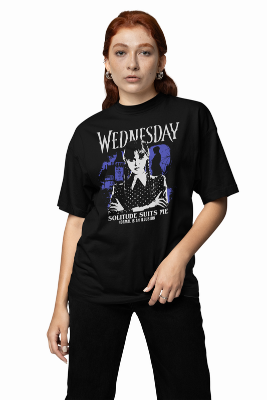 Soulitude Suits Me Oversized T-Shirt Casual Streetwear Tees