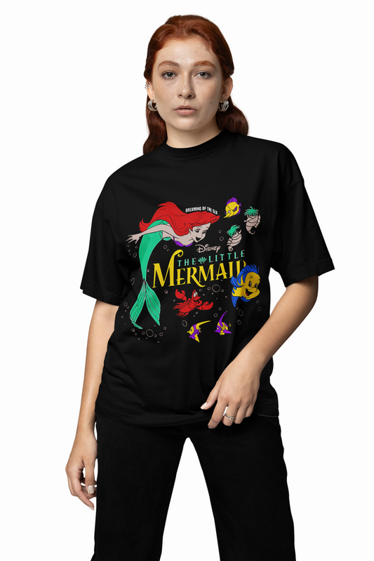 Dreaming Of The Sea Oversized T-Shirt Ocean Spirit Streetwear