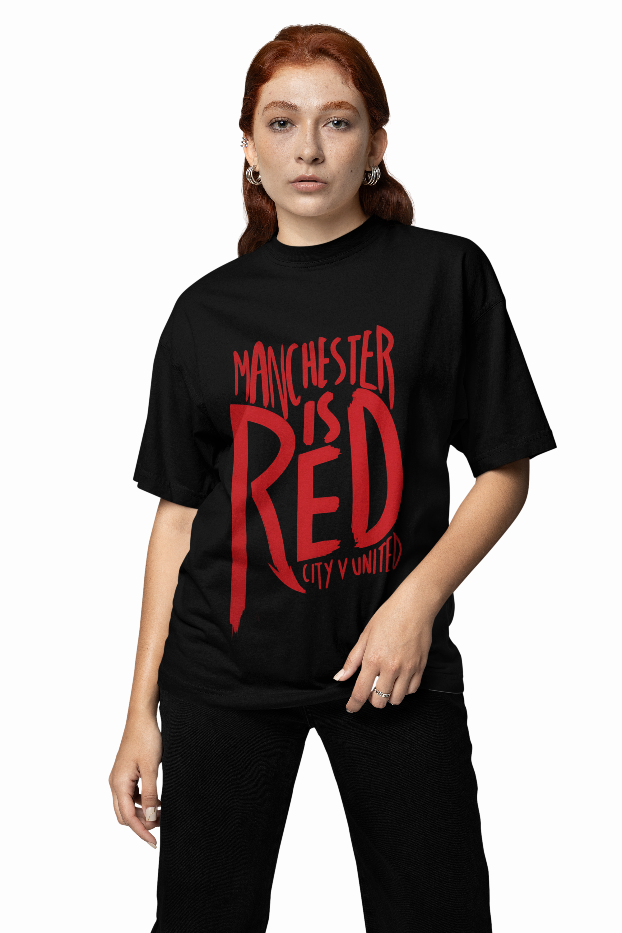 Manchester Is City Oversized T-Shirts. Designed for comfort and confidence, these tees fuse premium cotton with a relaxe