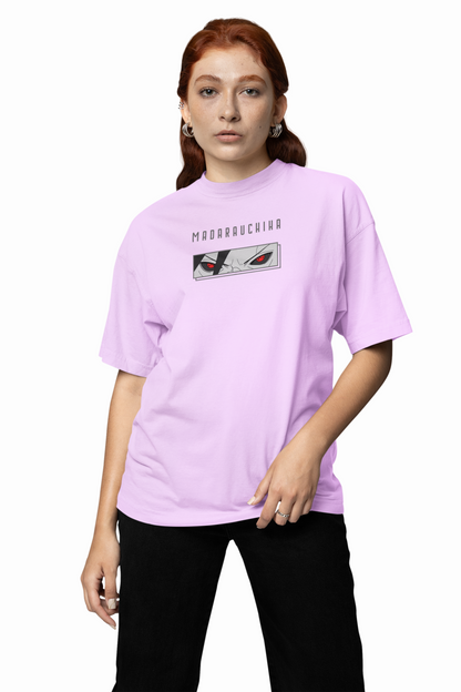 Oversized T-Shirt Red Eye Reckoning Bold Casual Wear Style