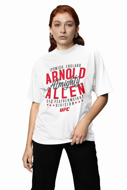 Fight Night Oversized T-Shirt Bold Streetwear Graphic