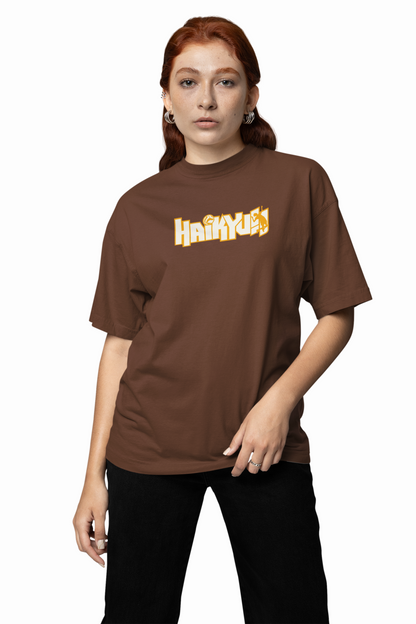Haikyu Oversized T-Shirt Bold Anime-Inspired Streetwear